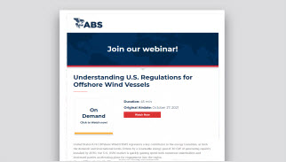 Webinar: Understanding U.S. Regulations for Offshore Wind Vessels