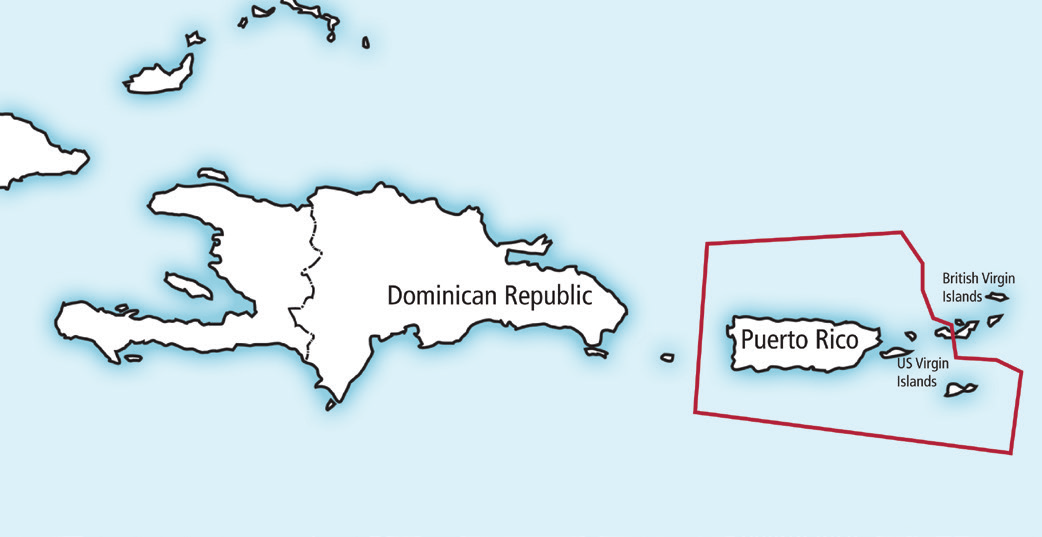 Dominican Republic and Puerto Rico