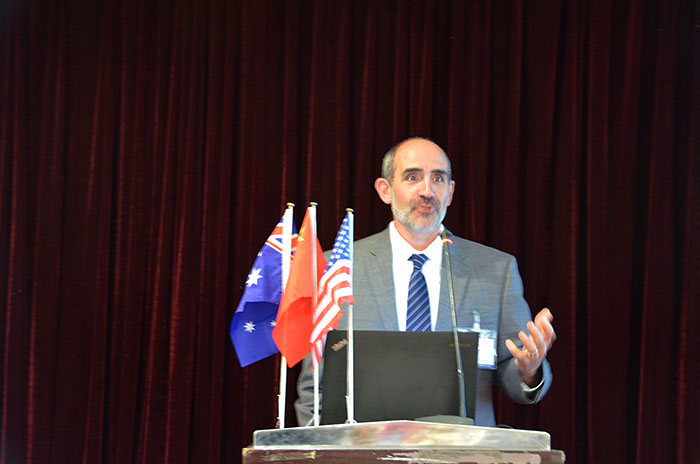 ABS Greater China Division Regional Vice President Paul Karam opened the Shanghai seminar