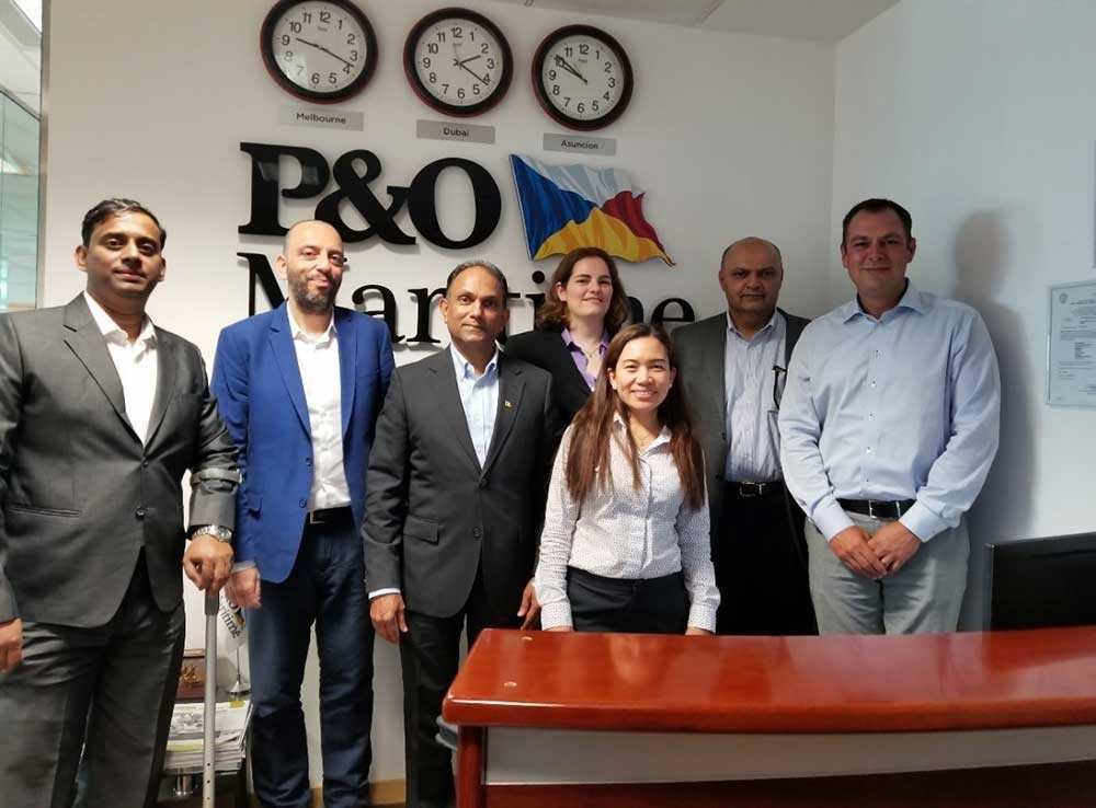P&O Maritime with Nautical Systems team