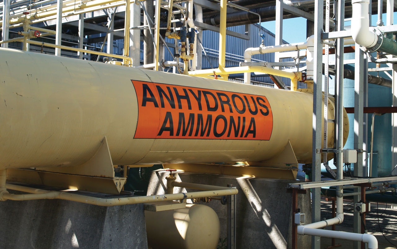 Anhydrous ammonia tank; Shutterstock ID 134470475; purchase_order: Ammonia; job: ; client: ; other: 