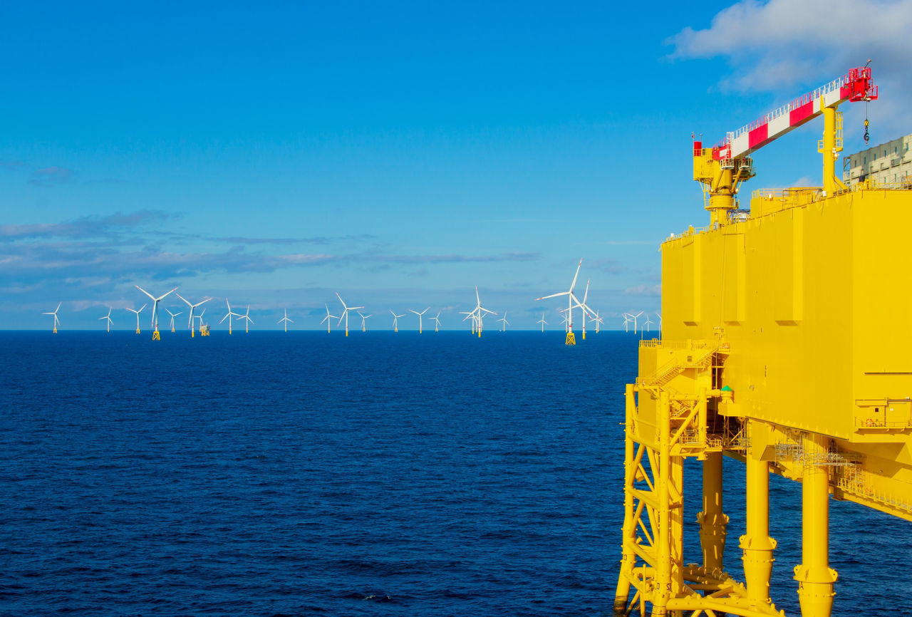 North Sea Offshore HVDC Substation; Shutterstock ID 2214215879; purchase_order: Electrification Webpage; job: Anessa Guess; client: ABS