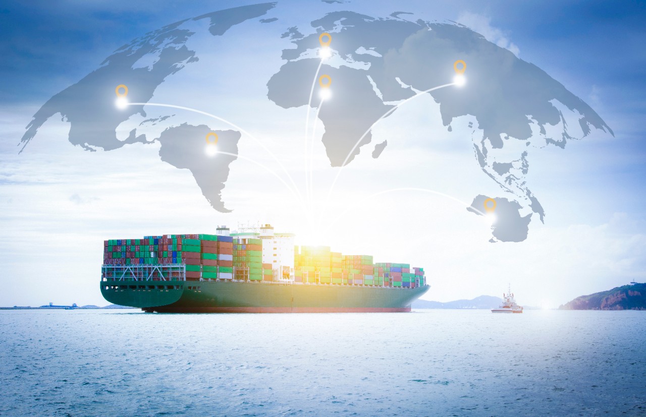 Export system and shipping industry