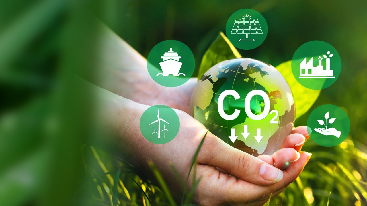 carbon footprint made of drop of water; Shutterstock ID 1367093687; purchase_order: Graphics; job: ; client: Chris Reeves; other: 